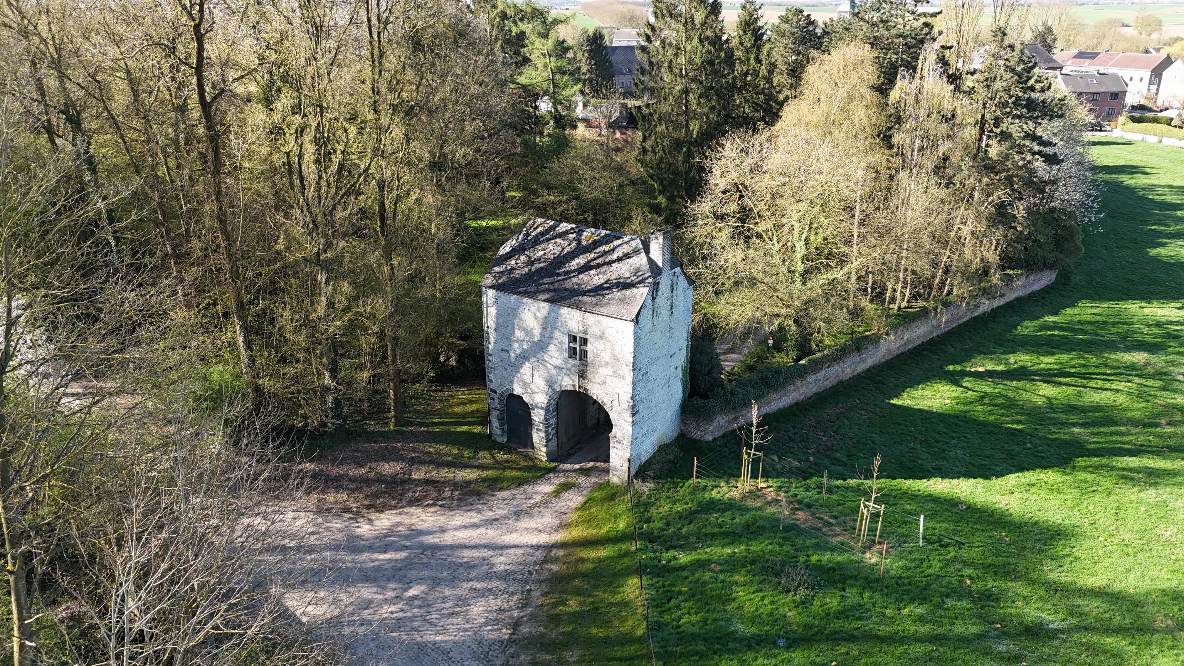 Vue aérienne propriété Namur